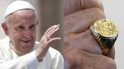 Papa Francisco / Anillo del Pescador (ESPECIAL)