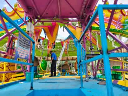 Por Día del Niño, inspeccionan juegos mecánicos en espacios públicos de Torreón
