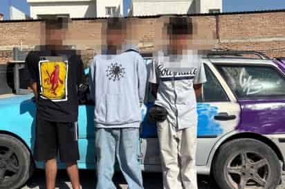 Detienen a tres menores por presuntos robos con violencia en tiendas de Saltillo
