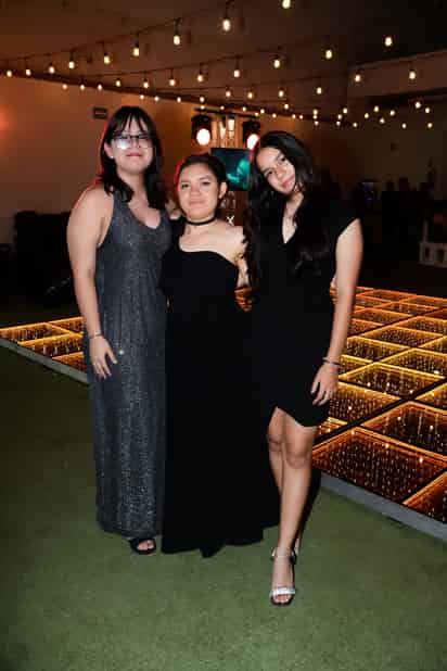 Isabella, Arantxa y Ximena.