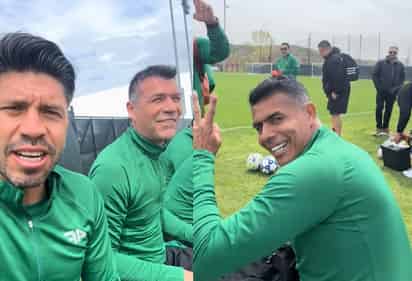 Oribe Peralta, Oswaldo Sánchez, Jared Borgetti (CAPTURA)