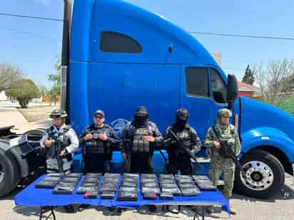 FGE en espera de mayor información sobre los casi 100 kilos de cocaína asegurados en Sabinas y Acuña