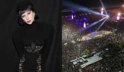 Miles de fanáticos de Lady Gaga se aglomeraron en Copacabana