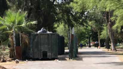 Contenedor de basura. (Fernando Compeán)
