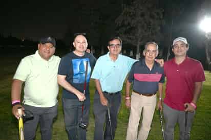 Masco, Roberto, José Antonio, Jorge y Jesús.