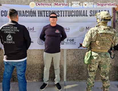 Detienen en México a integrante del Cártel de Sinaloa que era buscado por Estados Unidos