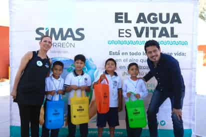 Realiza Simas Feria Escolar del Agua en la Primaria Sertoma 1964