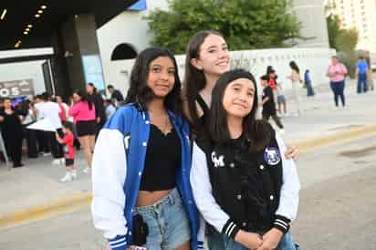 Paulina, Jimena y Renata.