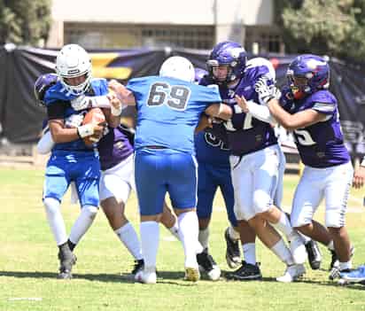 La ‘Marea Púrpura’ cayó en su último encuentro de la campaña regular en
Saltillo, por lo que disputará fuera la semifinal de la ONEFA. (Archivo)