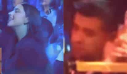 Hombre 'regaña' a Ángela Aguilar por estar de pie en concierto de Christian Nodal | VIDEO