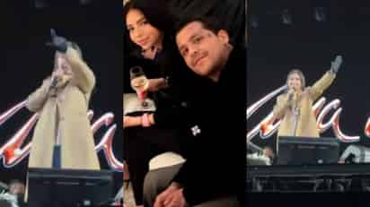 ¿Video de Ana Gabriel corriendo a Ángela Aguilar y Nodal de su concierto es real?