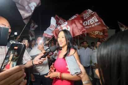 Ganamos, ganó el pueblo con nuestras propuestas: Betzabé Martínez