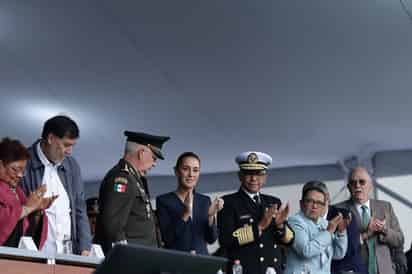 Gobierno, sociedad y Fuerzas Armadas podemos hacer frente a cualquier amenaza: Trevilla a Sheinbaum