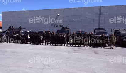 Despliegan fuerzas de seguridad en zona limítrofe de Coahuila y Durango