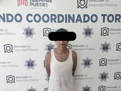 Detienen a hombre de 43 años, que drogado estaba alterando el orden público