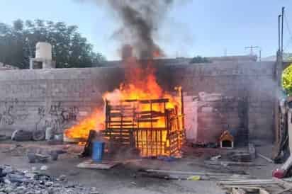 Mueren 2 cachorros en incendio provocado en Saltillo; hay 2 detenidos