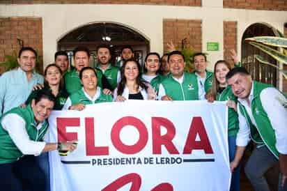 El Partido Verde respalda a Flora Leal: “Los verdes comprometidos estamos con Lerdo y con Flora”