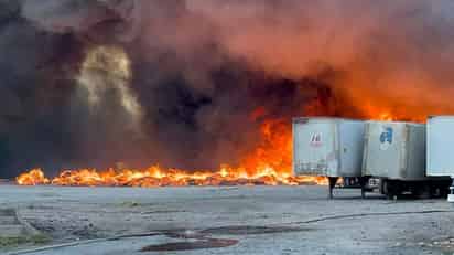 70% de control lleva incendio en Saltillo