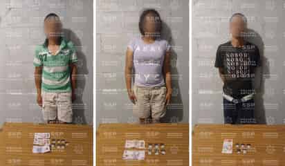 Detienen a una mujer y tres varones con cristal en el ejido Los Ángeles de Lerdo
