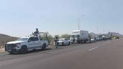 Policía Estatal y Guardia Nacional participan en operativo de distribución de boletas electorales en Durango