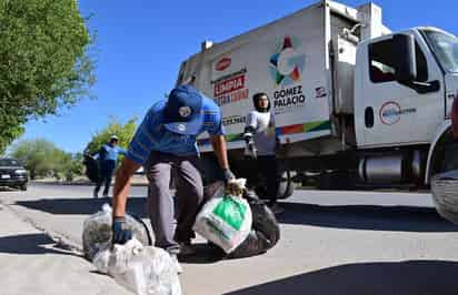 Camiones recolectores de basura de Gómez Palacio no se llevan escombros, ramas, sillones viejos ni otro tipo de desechos