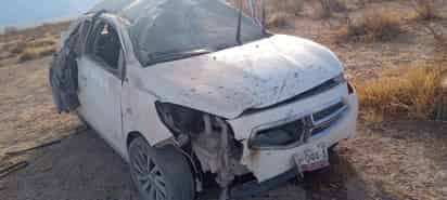 Muere mujer tras volcadura en Lerdo, una persona más resultó lesionada