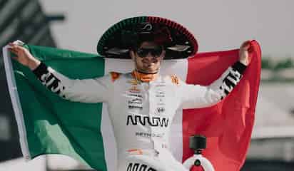 Patricio O'Ward, primer mexicano en arrancar en primera fila en las 500 Millas de Indianápolis