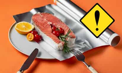 Qué alimentos no debes guardar en papel aluminio