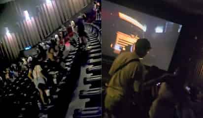 Evacúan cine durante proyección de Destino Final por alarma de incendio | VIDEO