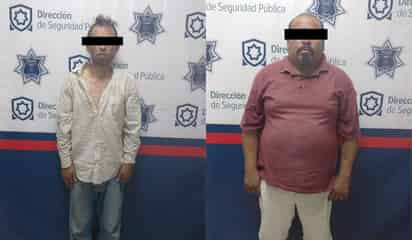 Detiene la Policía Municipal de Torreón a dos hombres señalados por amenazas