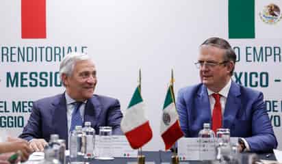 México e Italia acuerdan potenciar negocios e inversiones