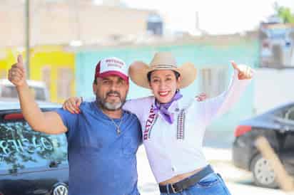 Alista Betzabé Martínez su cierre de campaña agradeciendo al pueblo de Gómez Palacio que le abriera su corazón
