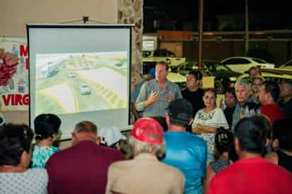 Detalla Obras Públicas proyectos de infraestructura vial a colonos del norte de Torreón