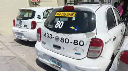 Analizan taxistas ajustar tarifas en Monclova