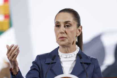 La presidenta Claudia Sheinbaum. (ARCHIVO)