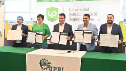 Firman convenio instituciones estatales y municipales con UPRL de San Pedro