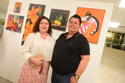 Elizabet Barrio y Juan Morales.