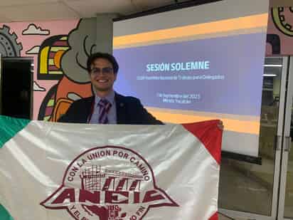 Ángel Arath Estrada Noriega es estudiante del décimo semestre de la carrera de Ingeniería Civil en UANL y es originario de Torreón. (CORTESÍA)