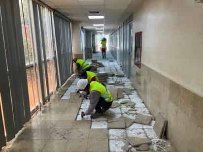 Con rehabilitación de piso y pintura, darán nueva imagen a CH del Issste Gómez Palacio