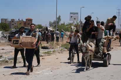 Caos en reparto de comida en Gaza, tropas israelíes disparan contra palestinos