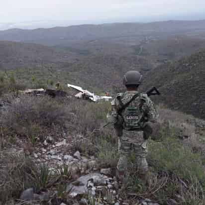 Localizan avioneta caída en Castaños sin sobrevivientes