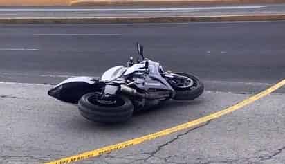 Motociclista pierde la vida en Saltillo; no portaba casco