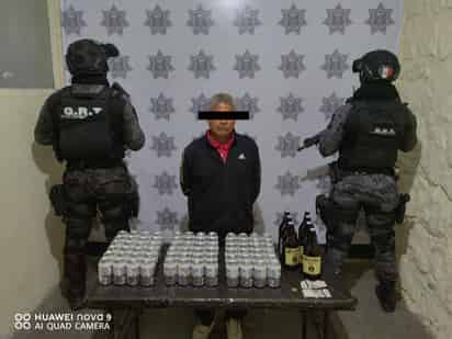 Policía Municipal de Torreón realiza detenciones por venta clandestina de alcohol durante Ley Seca
