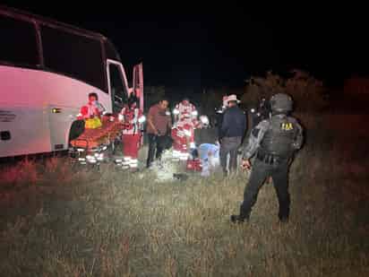 Accidente en el tramo Monclova-Saltillo a la altura de Castaños.