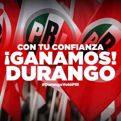PRI se proclama vencedor en más de la mitad de alcaldías de Durango