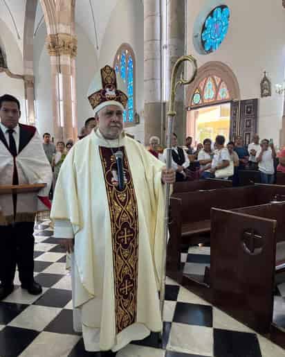 Este 2 de junio, el obispo Jorge Estrada, celebró sus 30 años de ordenación sacerdotal. (EL SIGLO DE TORREÓN)