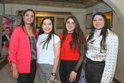 Natalia Máynez, Marfer Martínez, Jimena Mijares y Victoria de Trinidad.