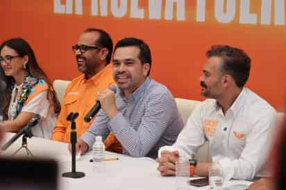 Máynez presume dos cartas a la Gubernatura de Durango por MC; Omar Castañeda y Pancho Franco