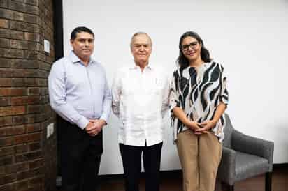 Eduardo José Quintal, Mario López Barrio y Nallely Cárdenas.
