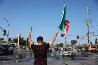 ¿Cuál fue la reacción de Claudia Sheinbaum a las protestas en Los Ángeles contra redadas de migrantes?